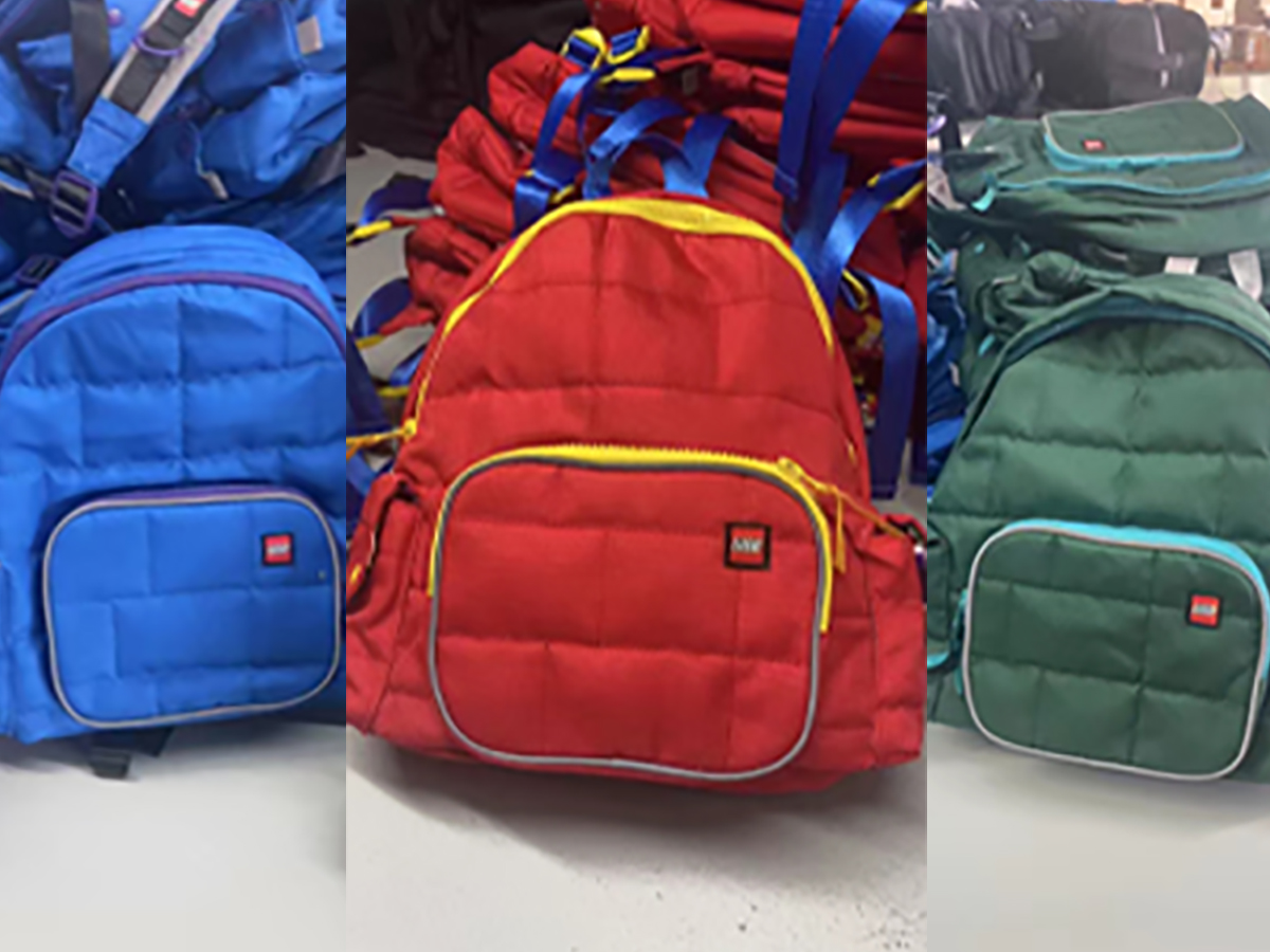 定制兒童背包，與客戶品牌理念相契合